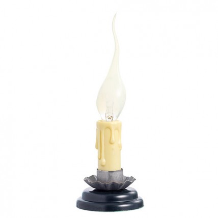 Country Candle Lamp - Electric - Silicone Bulb - 3 Inches